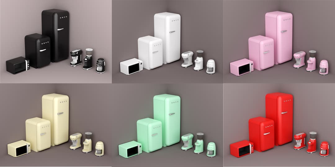 Галерея мода Бытовая техника для кухни SMEG #1